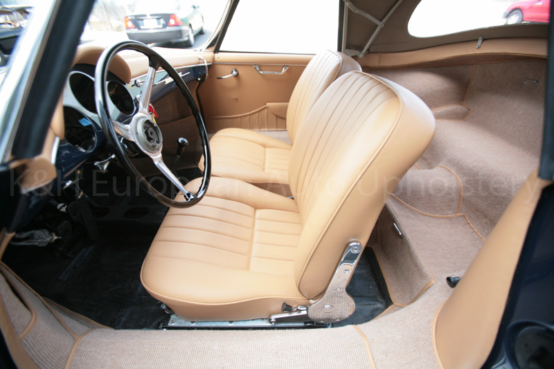 Porsche 356 Roadster Front Seat