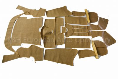 Porsche 356 Roadster/Convertible D: Carpet Set